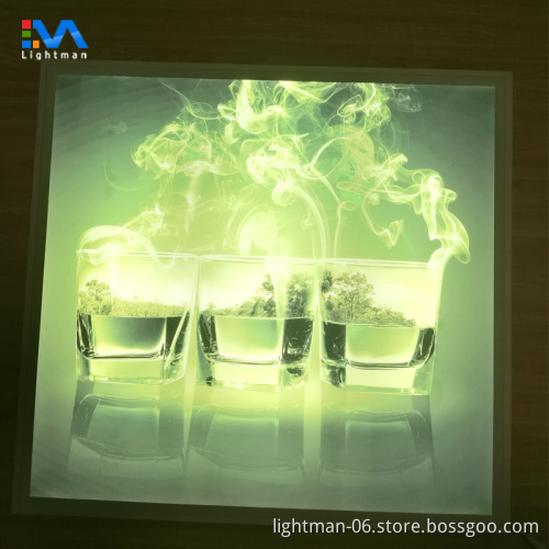 40W 60x60 Framed LED Sky Panel Ceiling Light 600x600